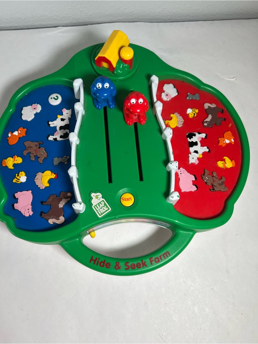 Vintage Leap Frog hide and seek farm